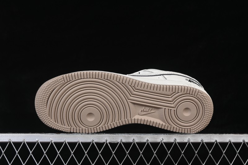 Nike Air Force 1 '07 Low Hand-Drawn Style Casual Skateboarding Shoes - MM3399-819