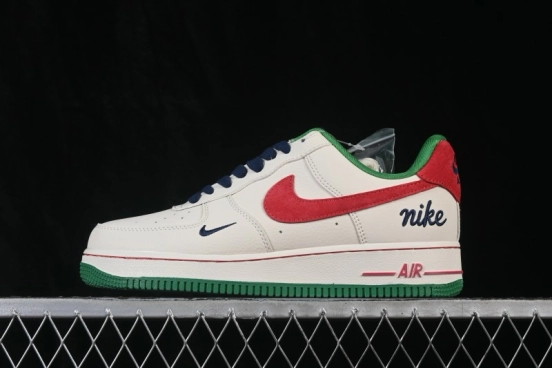 Nike Air Force 1 '07 Low Casual Skateboarding Shoes with Full-Length Air Cushion - FV3694-108