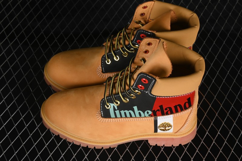 Timberland Heritage 6-Inch Waterproof Premium Leather Boots with Cushioned Collar and Anti-Fatigue Technology - TB010061713