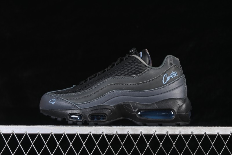 Nike Air Max 95 Retro Running Shoes with Cushioned Air Sole - FB2709-002