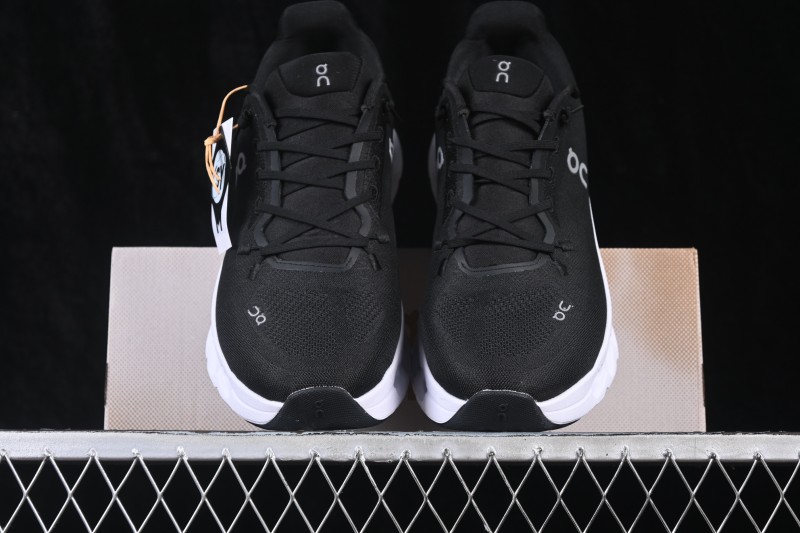 On Cloudtilt Comfortable Slip-Resistant Low-Top Casual Urban Commuter Running Shoes Black White - X.C3