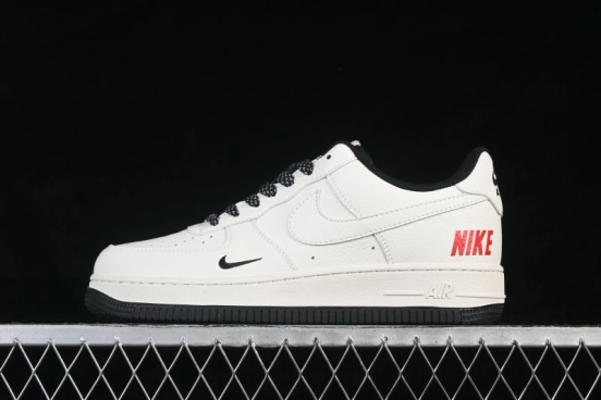 Nike Air Force 1 '07 Low Casual Sneakers with Two-Tone Contrast Design - MM3399-813