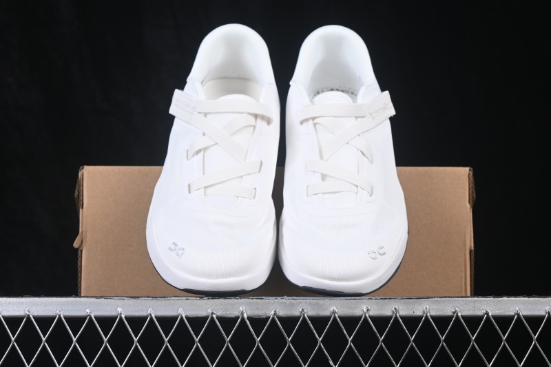 On Cloudnova Moon Lightweight Cushioned Slip-Resistant Low-Top Lifestyle Shoes - White White