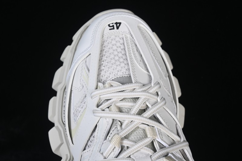 Balenciaga Track Charms Man Retro Running Shoes with Transparent Heel Strap - WTRHM9000