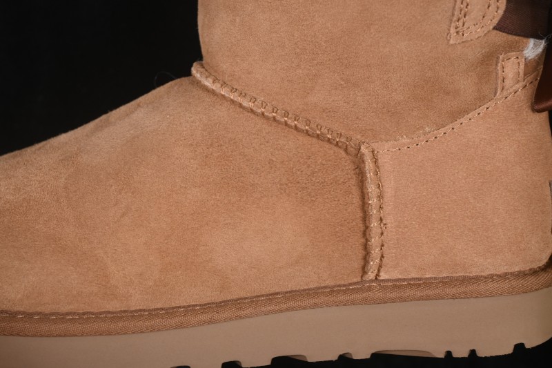 UGG Mini Bailey Button II Bow Outdoor Snow Boots - 1016501