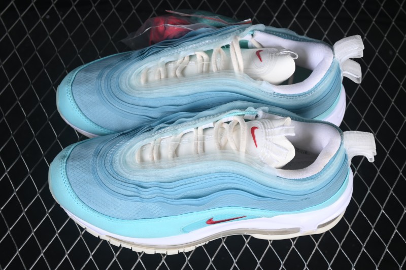 Nike Air Max 97 SH Kaleidoscope Shanghai City Limited Running Shoes with 3D Carved Upper - CI1508-400