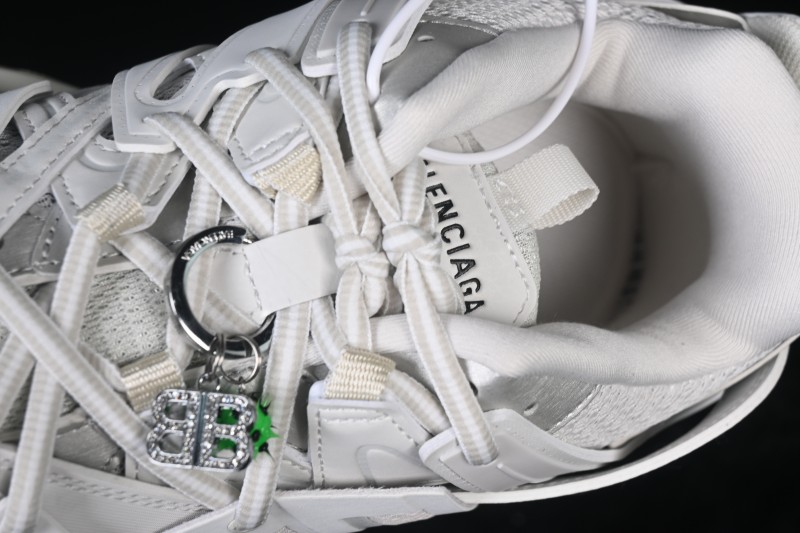 Balenciaga Track Charms Man Retro Running Shoes with Transparent Heel Strap - WTRHM9000