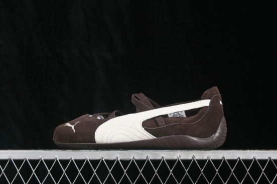 Puma Speedcat Ballet SD Cafe Womens Low-Top Lifestyle Ballet Shoes - 406758-02