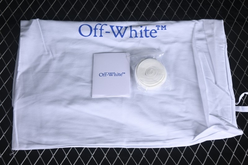 Off-White Out of Office Low-Top Fashion Skate Shoes Black-White