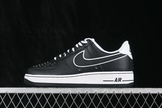 Nike Air Force 1 '07 Low Collaboration Casual Skateboarding Shoes with Full-Length Air Cushion - IM6643-010