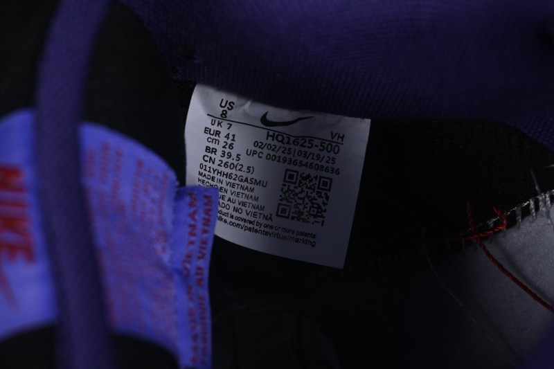 Nike SB Dunk Low Skateboarding Shoes with Cushioned Collar and Rubber Outsole - HQ1625-500