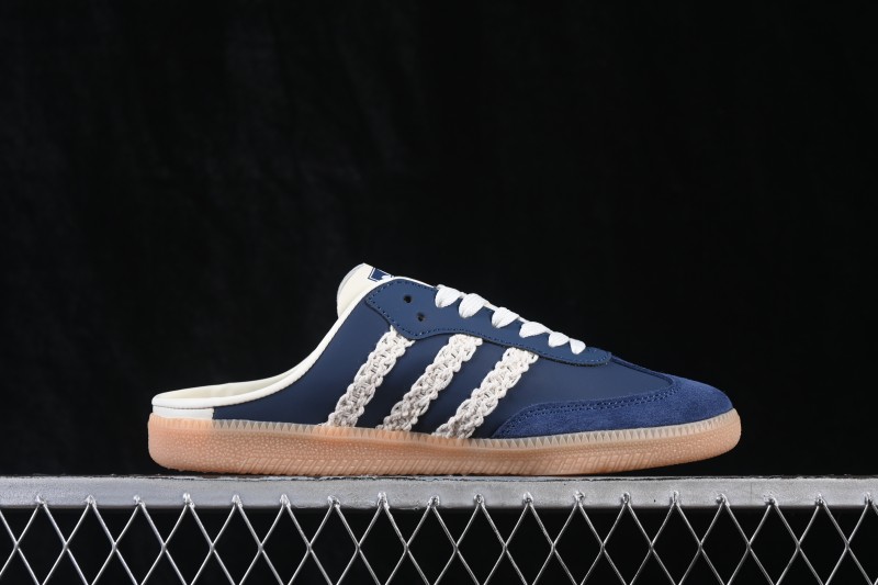 Adidas Samba OG Mule Casual Slide Sandals with Retro Design - HP5053
