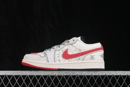 Nike Air Jordan 1 Low OG SP AJ1 Collaboration Low-Top Casual Lifestyle Sneakers - CW6688-115