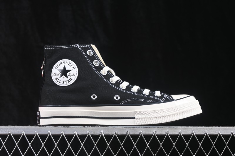 Converse Chuck 70s Chrome Hearts Collaboration High Top Canvas Shoes - 162058C