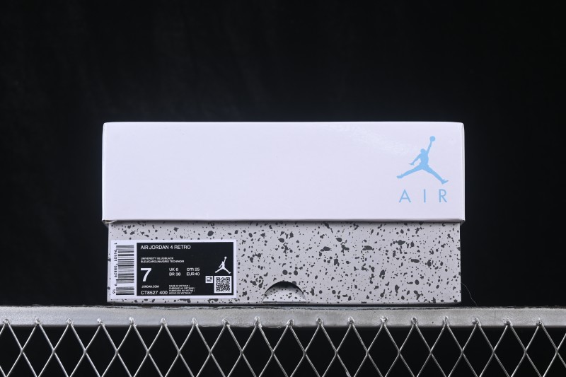Nike Air Jordan 4 Retro University Blue Basketball Shoes - CT8527-400