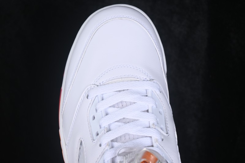 Air Jordan 5 Retro Sunset AJ5 White Orange Red IV5678-102