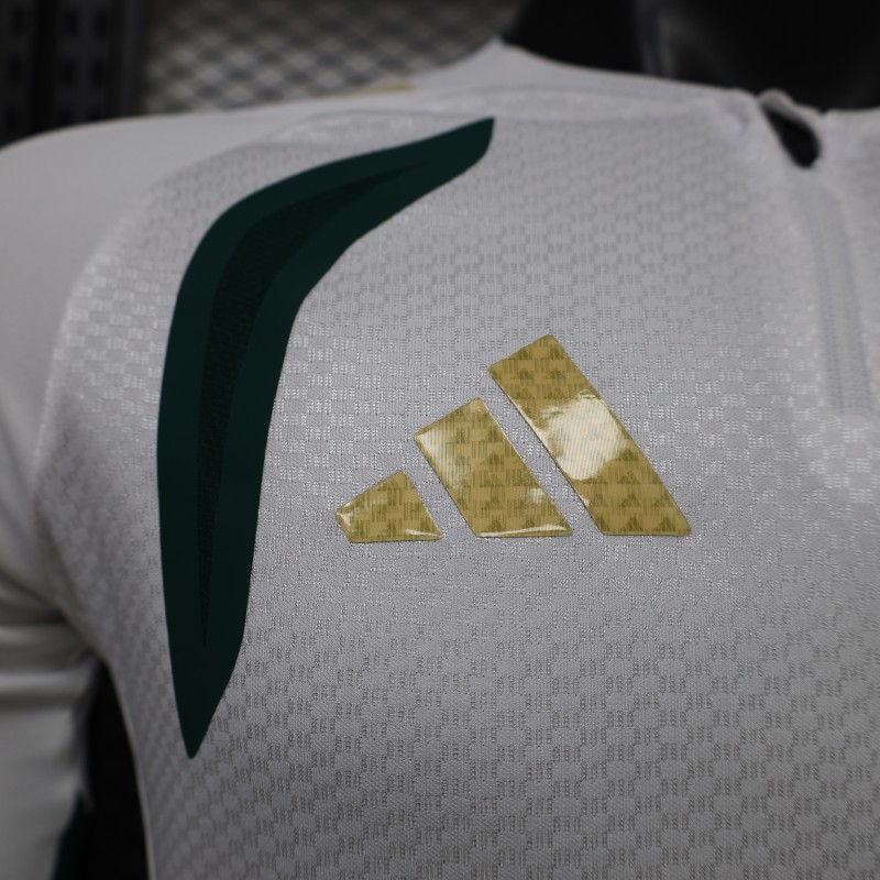 Player Version 2026 Italy Away White Long Sleeve Jersey