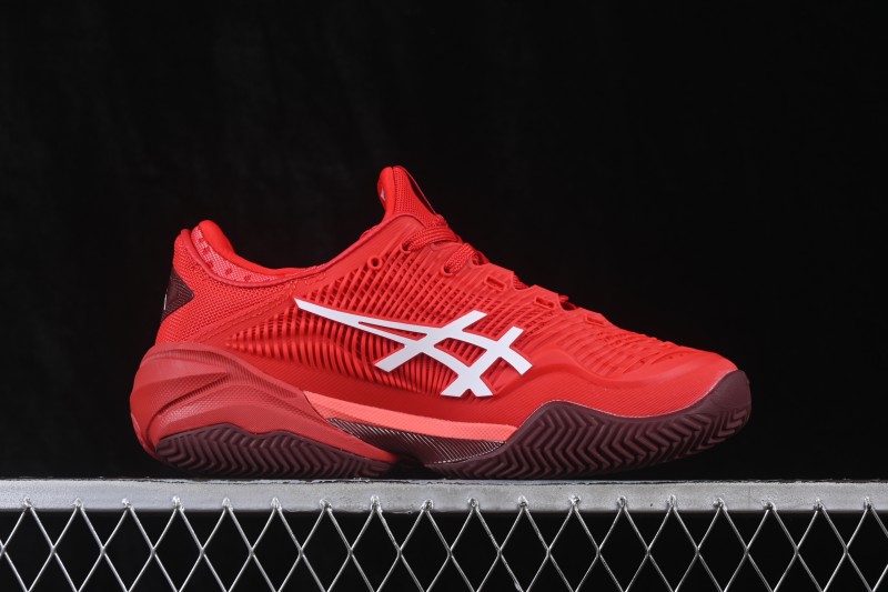 Asics Court FF 3 Novak Retro Breathable Cushioned Casual Running Shoes - 1041A362-962