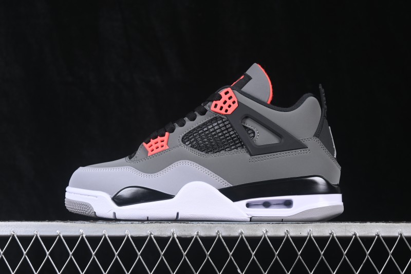 Air Jordan 4 Retro Infrared Black Grey - DH6927-061