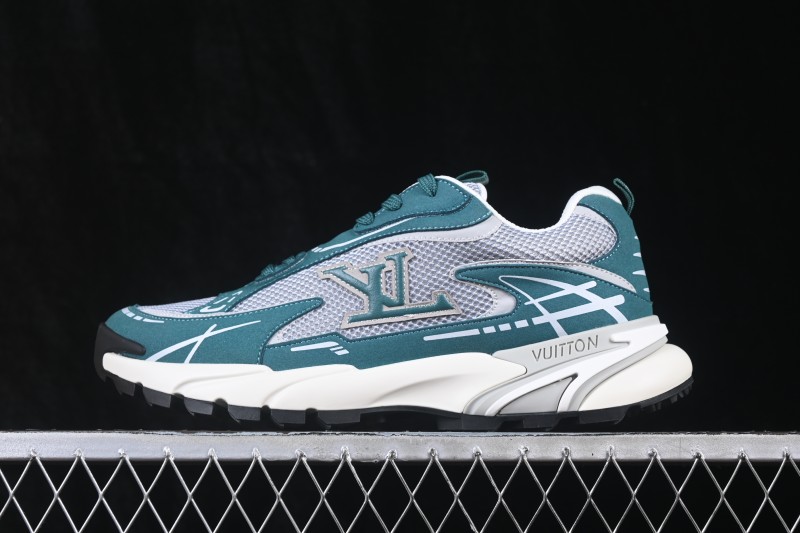 Louis Vuitton LV Tatic Runner Pharrell Williams Outdoor Functional Dad Shoes - Green