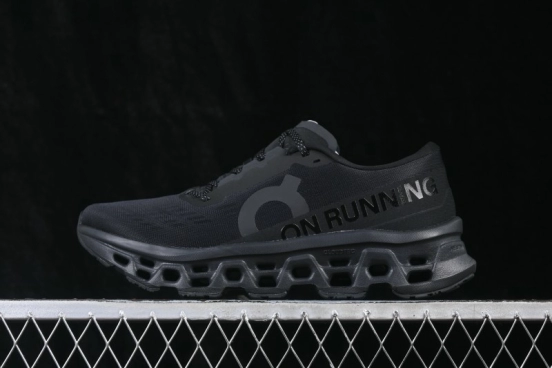 On Cloudmonster 3 Comfort Anti-Slip Wear-Resistant Cushioned Running Shoes Black Black - Cloudmonster 3