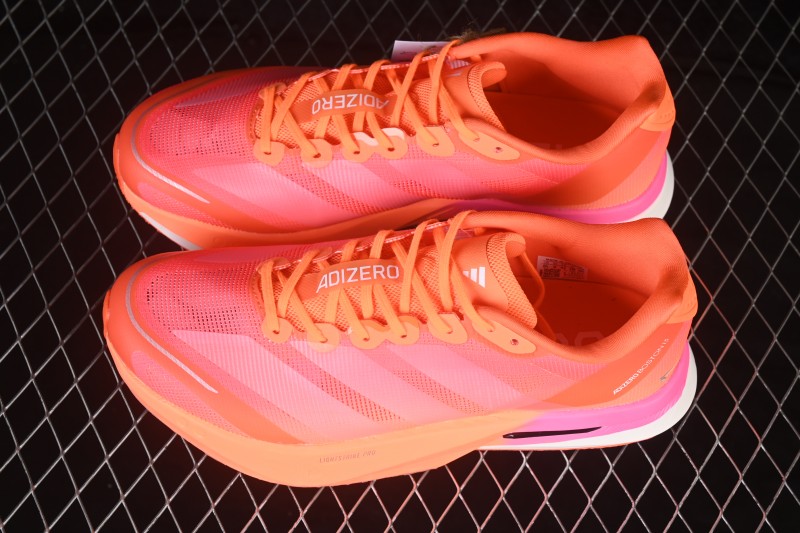 Adidas Adizero Boston 13 Breathable Low-Top Running Shoes - LB8524