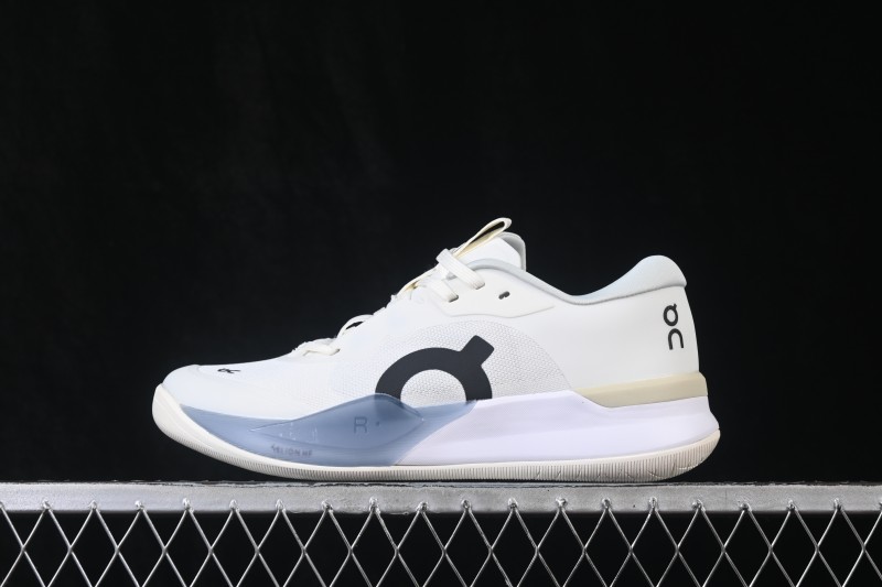 On The Roger Pro 3 Comfortable Anti-Slip Durable Low-Top Casual Running Shoes - 3WG10315153 Ivory Wash