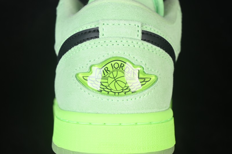 Nike Air Jordan 1 Low Retro Cultural Basketball Shoes Fluorescent Green - IV6501-337