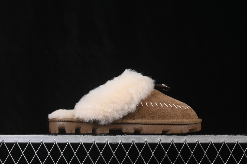 UGG Slipper Evolution Comfortable Flat Closed-Toe Slippers - 1180
