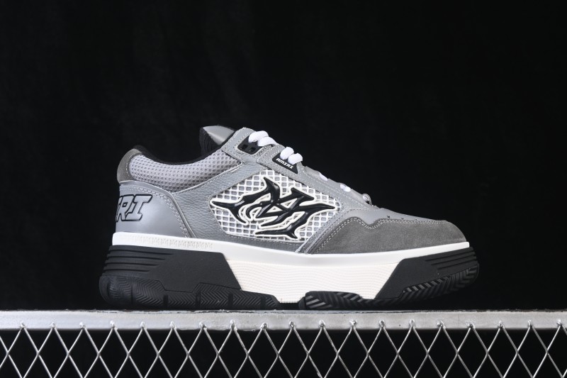 AMIRI MA-94 California Genes Vintage Thick Sole Low-Top Casual Sneakers - AMSNSN1027-271 Grey