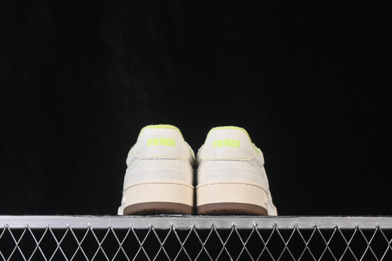 Fendi Match Round Toe Platform Low-Top Casual Sneakers - AHH2F1FHS