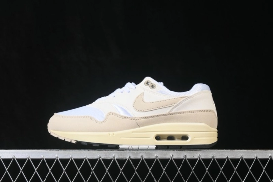 Nike Air Max 1 Retro Running Shoes with Half-Sole Air Cushion - FZ5805-001