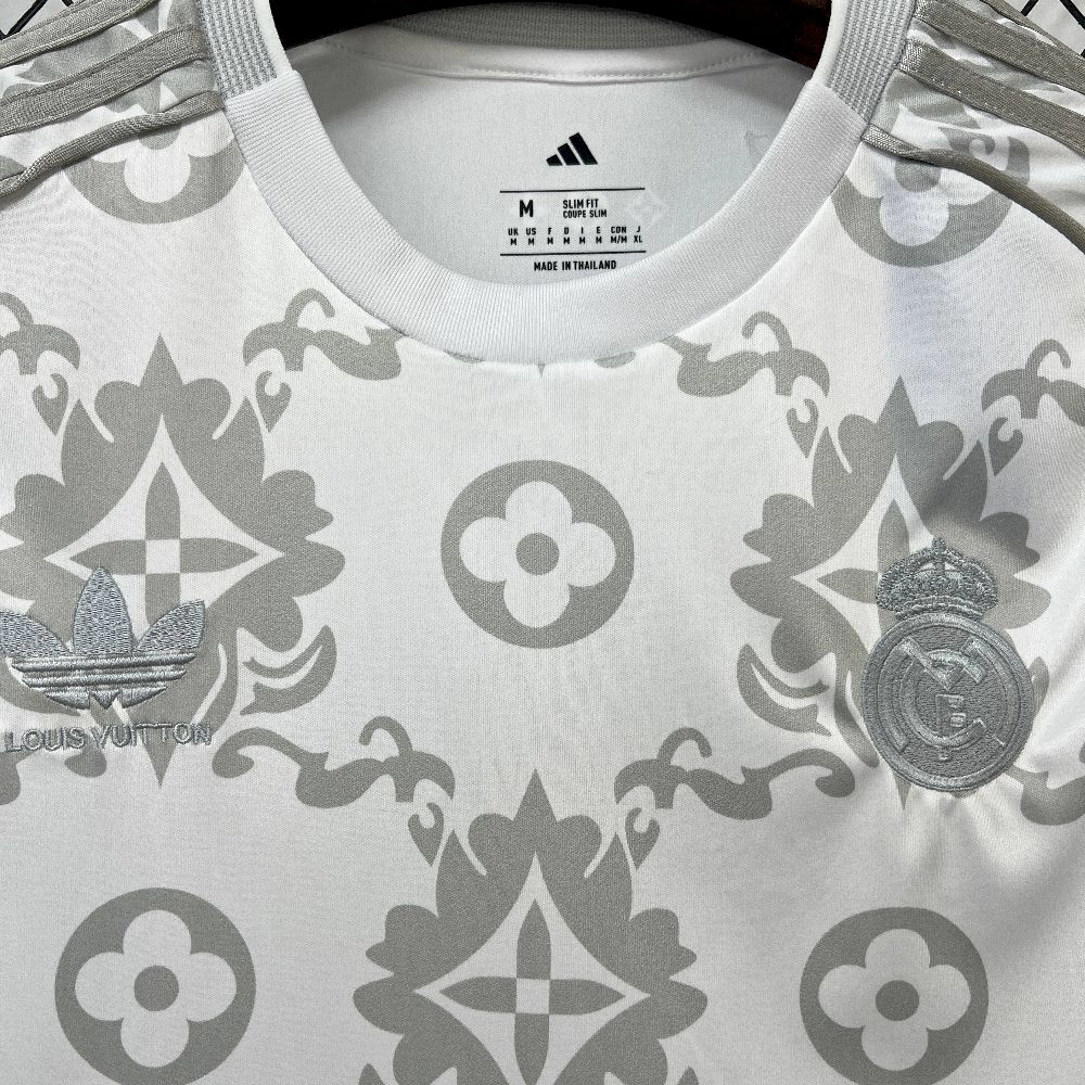 2025/26 Mens Real Madrid Louis Vuitton Joint Edition Jersey