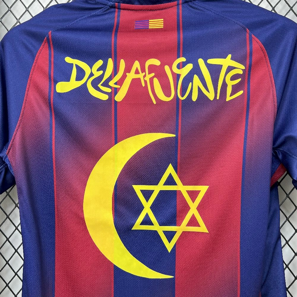 2025/26 Mens Barcelona X Dellafuente Home Jersey