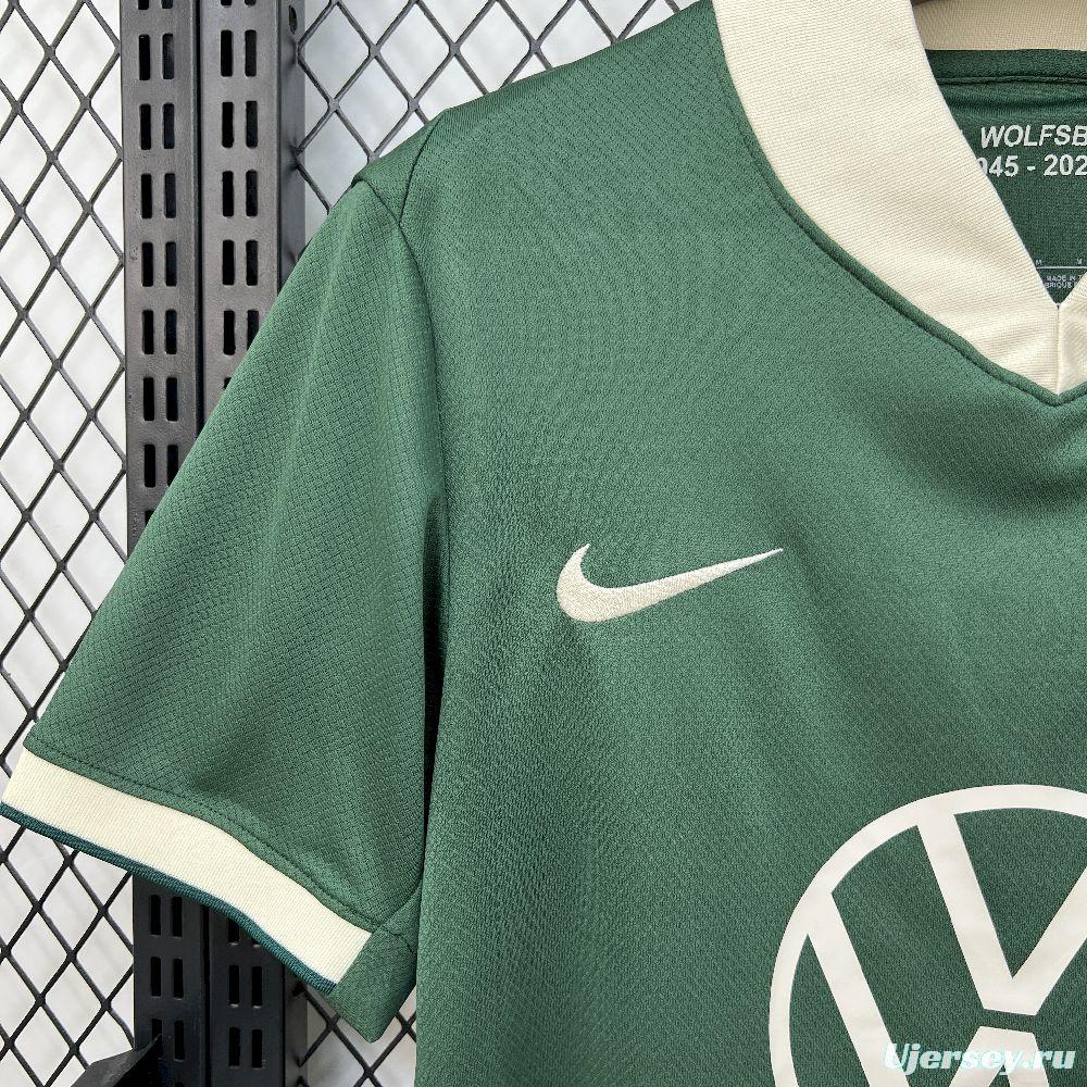 2025/26 Mens Wolfsburg Maillot Stadium Jersey