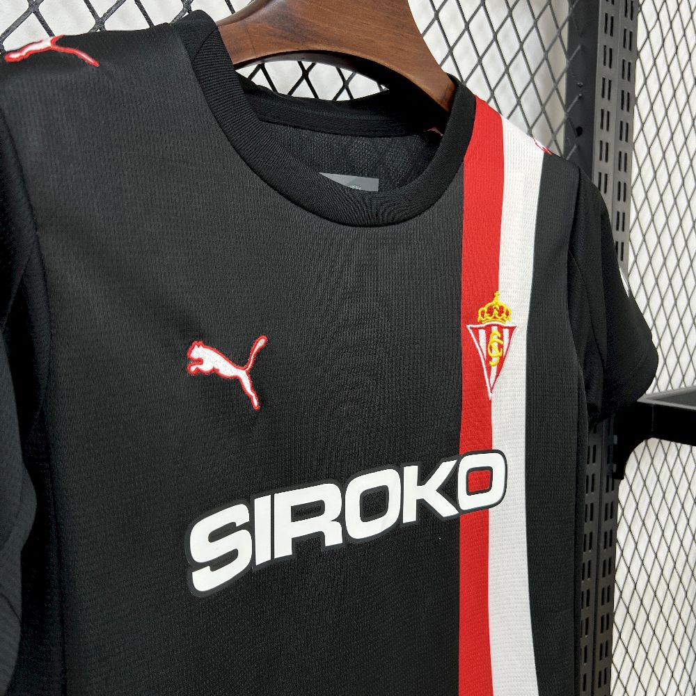 2025/26 Kids Sporting De Gijón Away Kit