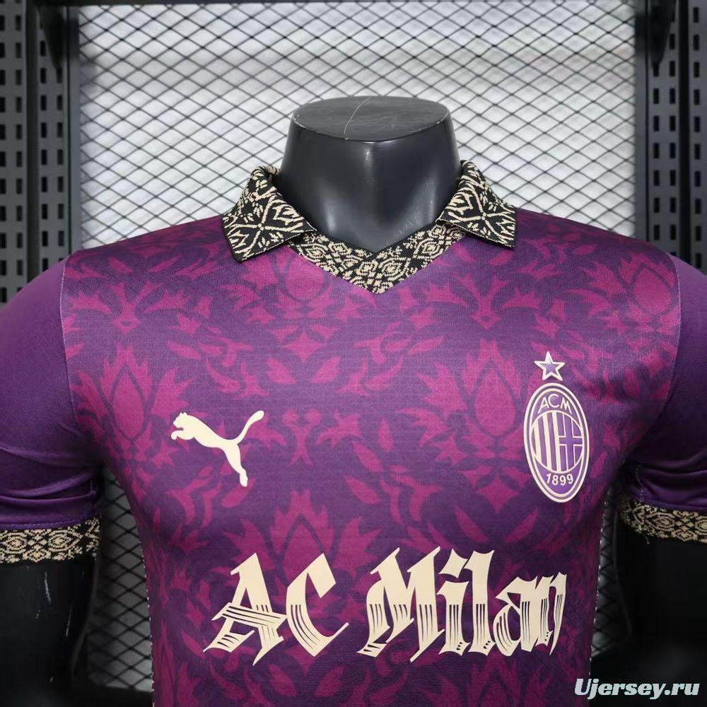 2025/26 Player Version Mens AC Milan Special Jersey
