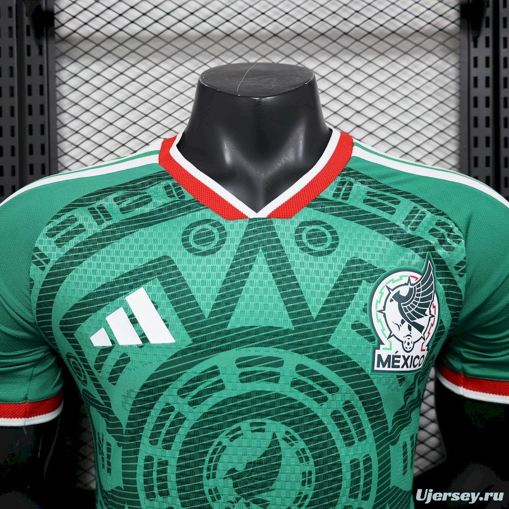 2026 Player Version Mens Mexico World Cup Home Jersey