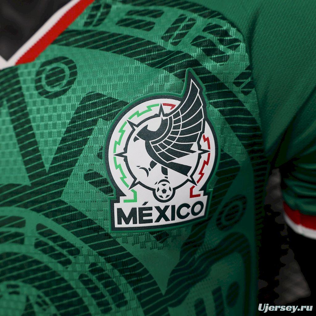 2026 Player Version Mens Mexico World Cup Home Jersey