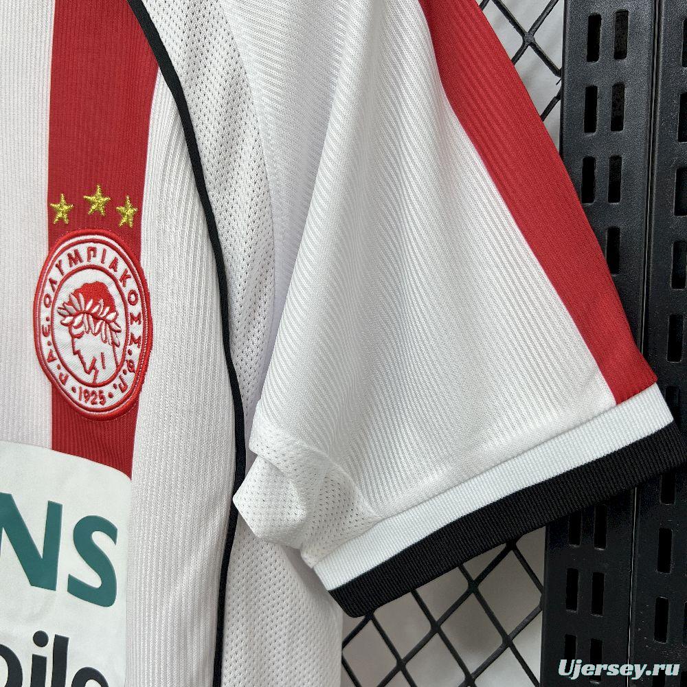 2001/02 Retro Olympiacos FC Home Jersey