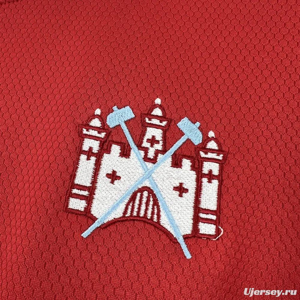 2025/26 Mens West Ham United X Iron Maiden 50th Anniversary Jersey