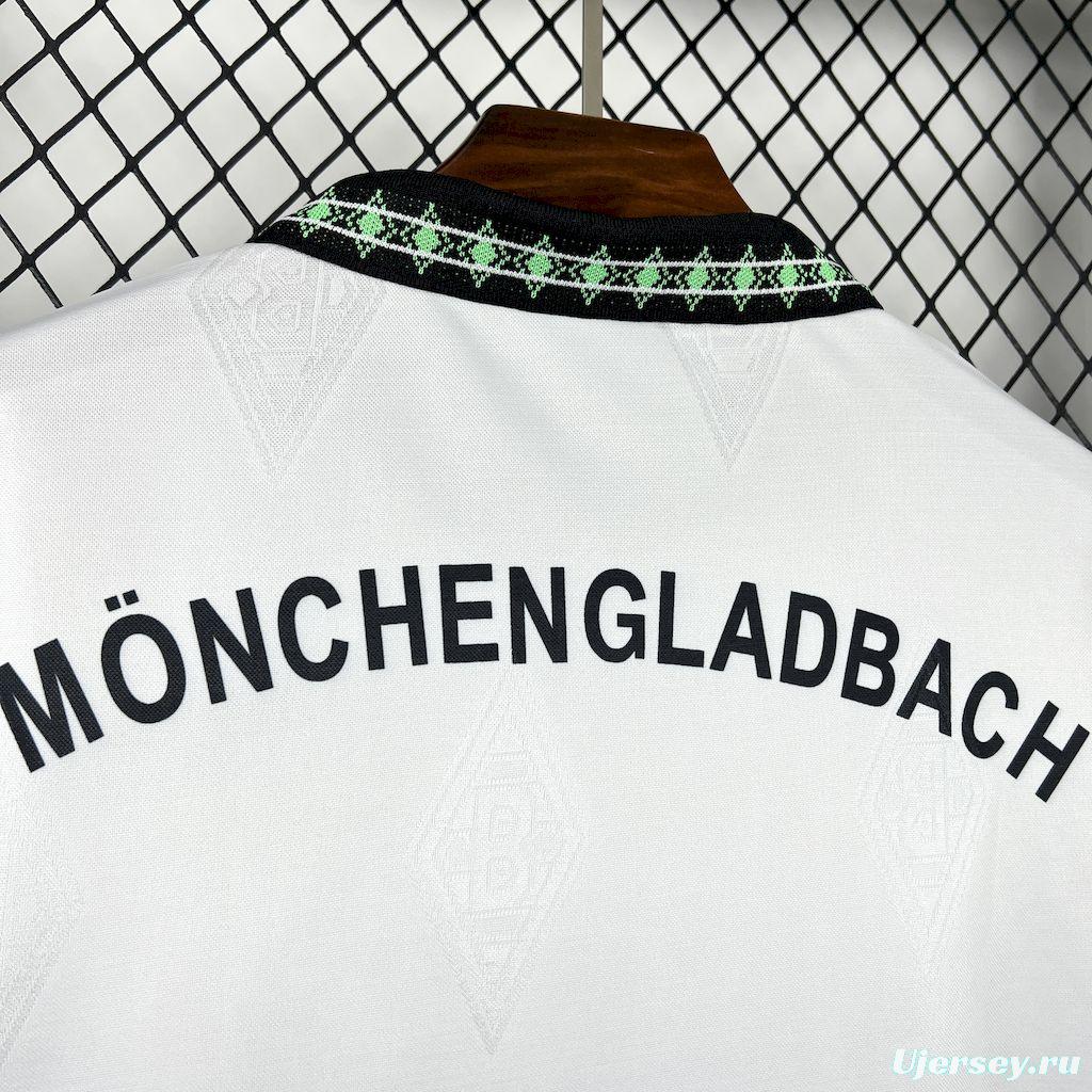 1995/96 Retro Borussia Mönchengladbach Home Long Sleeve Jersey
