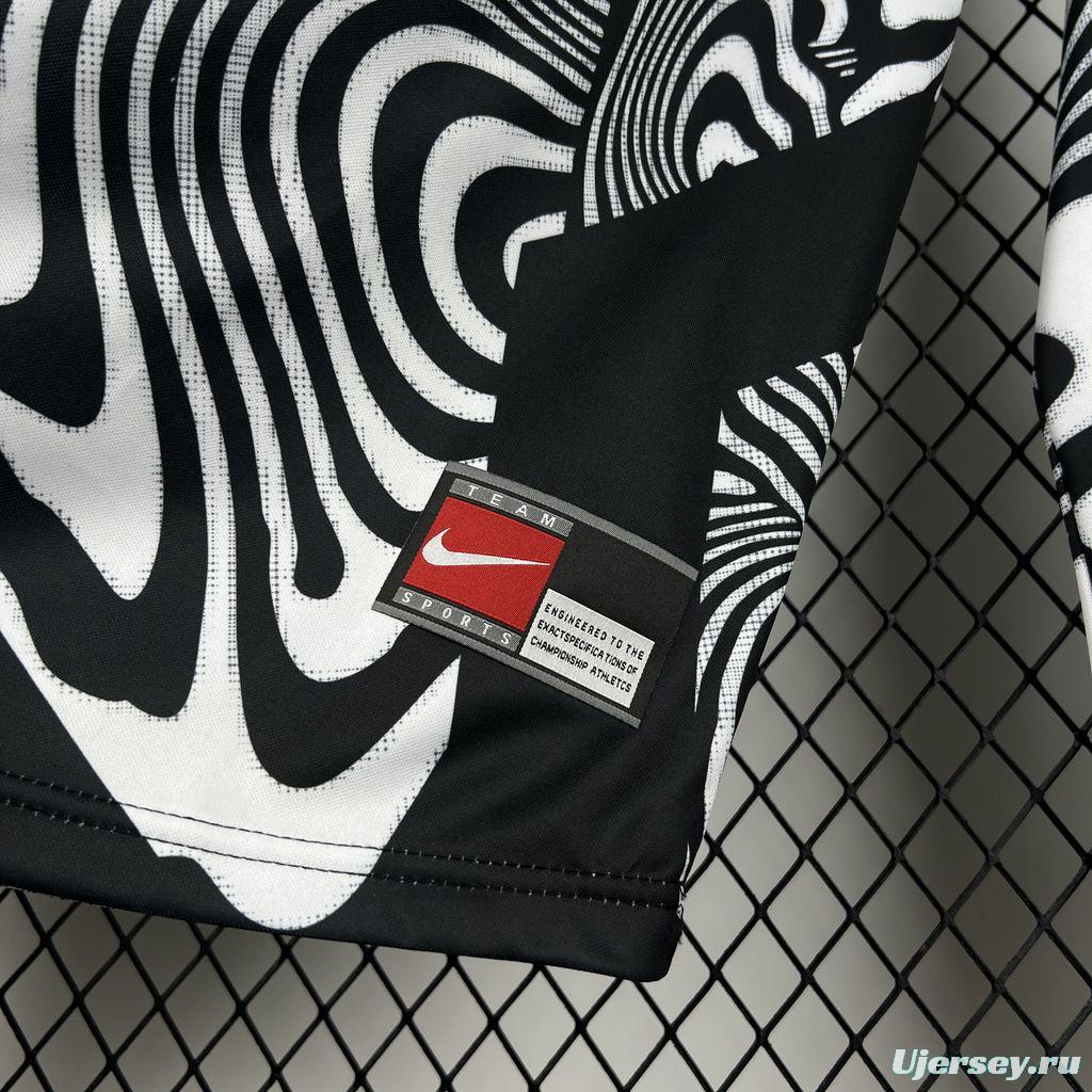 2026 Mens Brazil Hollywood Goalkeeper Long Sleeve Jersey