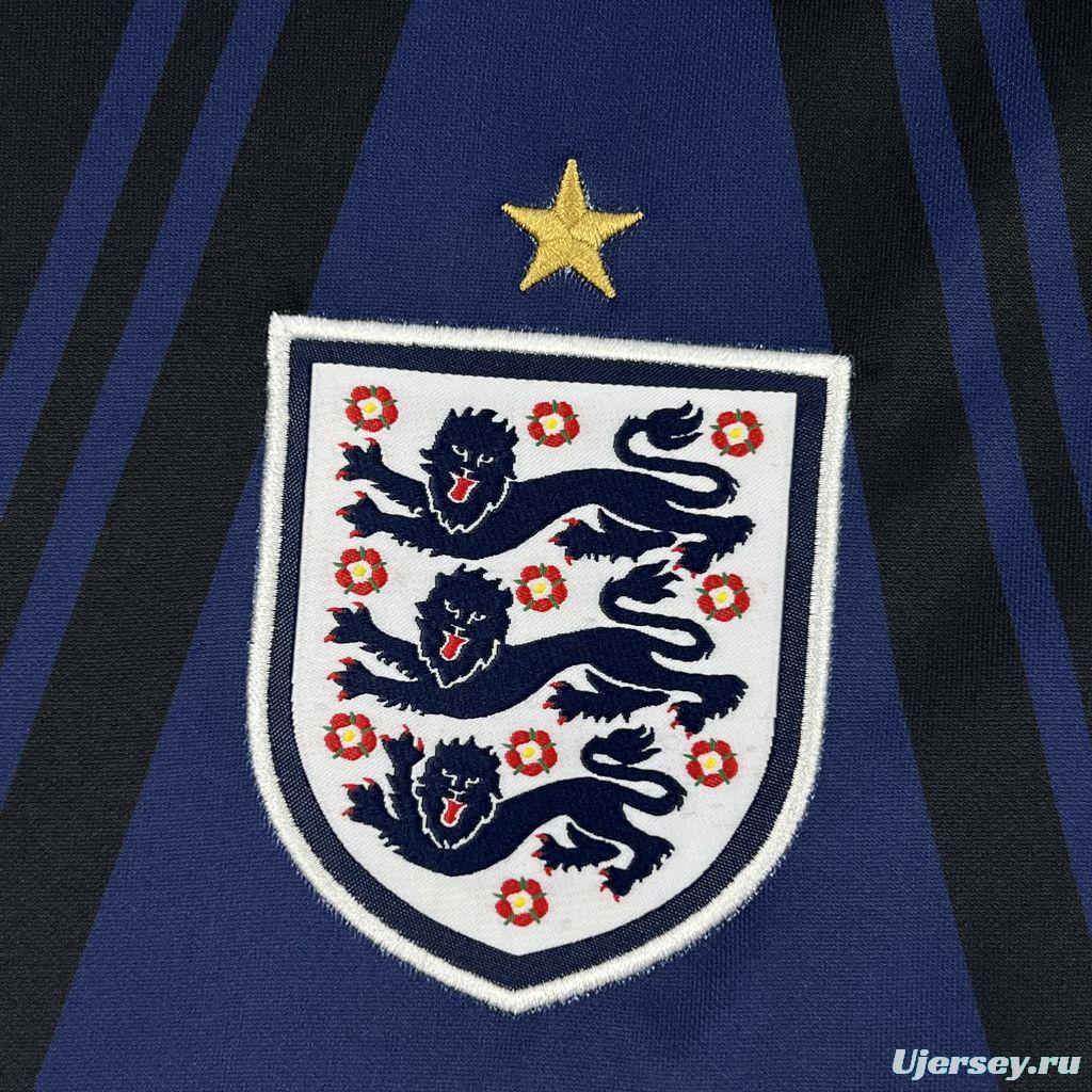 2026 Mens England Hollywood Goalkeeper Long Sleeve Jersey