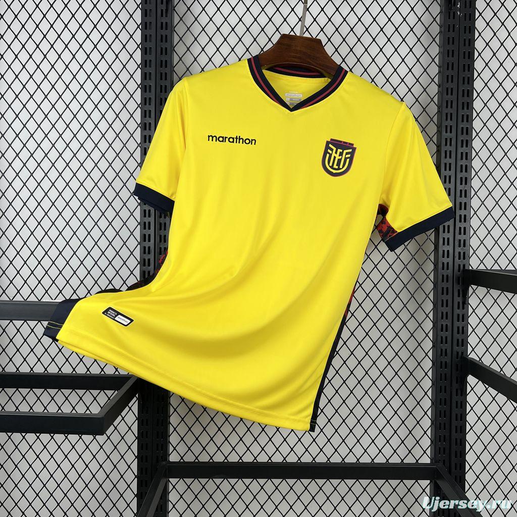 2026 Mens Ecuador World Cup Home Jersey