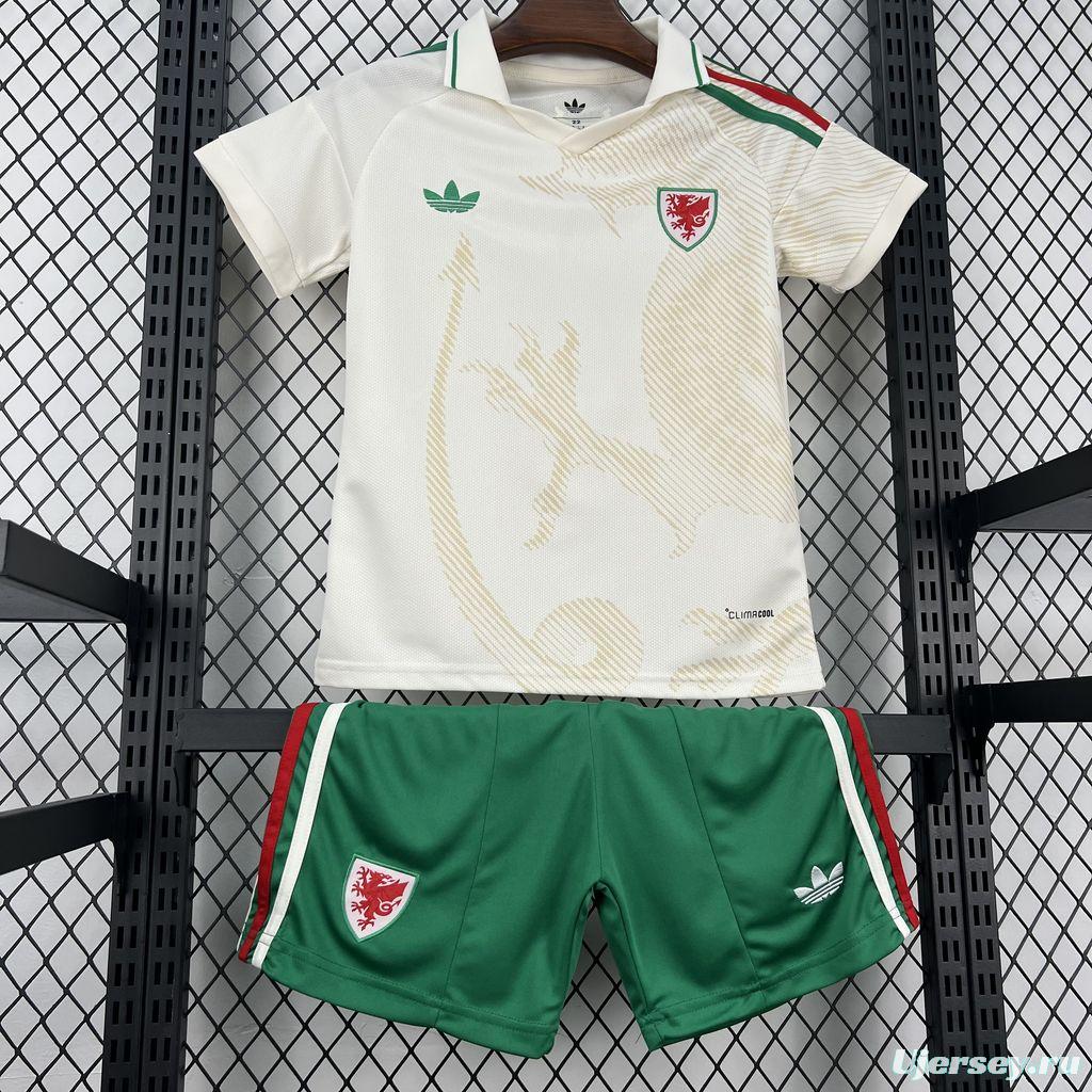 2026 Kids Wales Away Kit