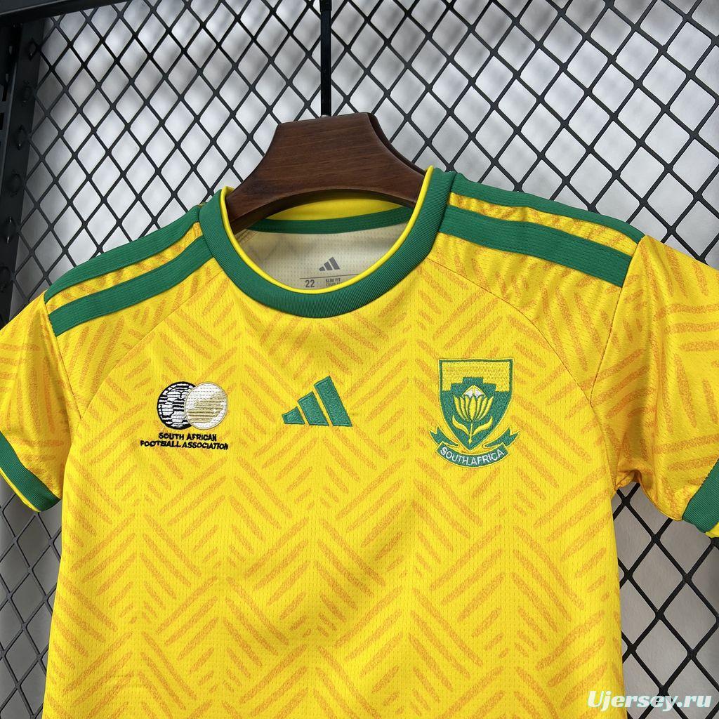 2026 Kids South Africa World Cup Home Kit