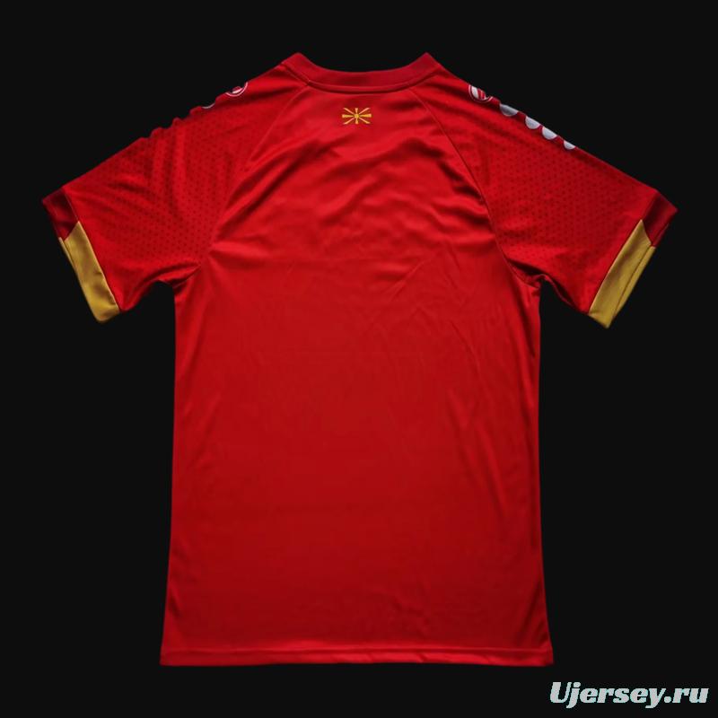 2023 North Macedonia Home Jersey