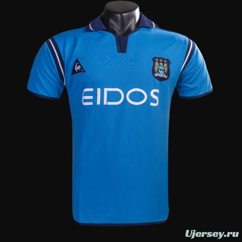 Retro 01/02 Manchester City Home Jersey