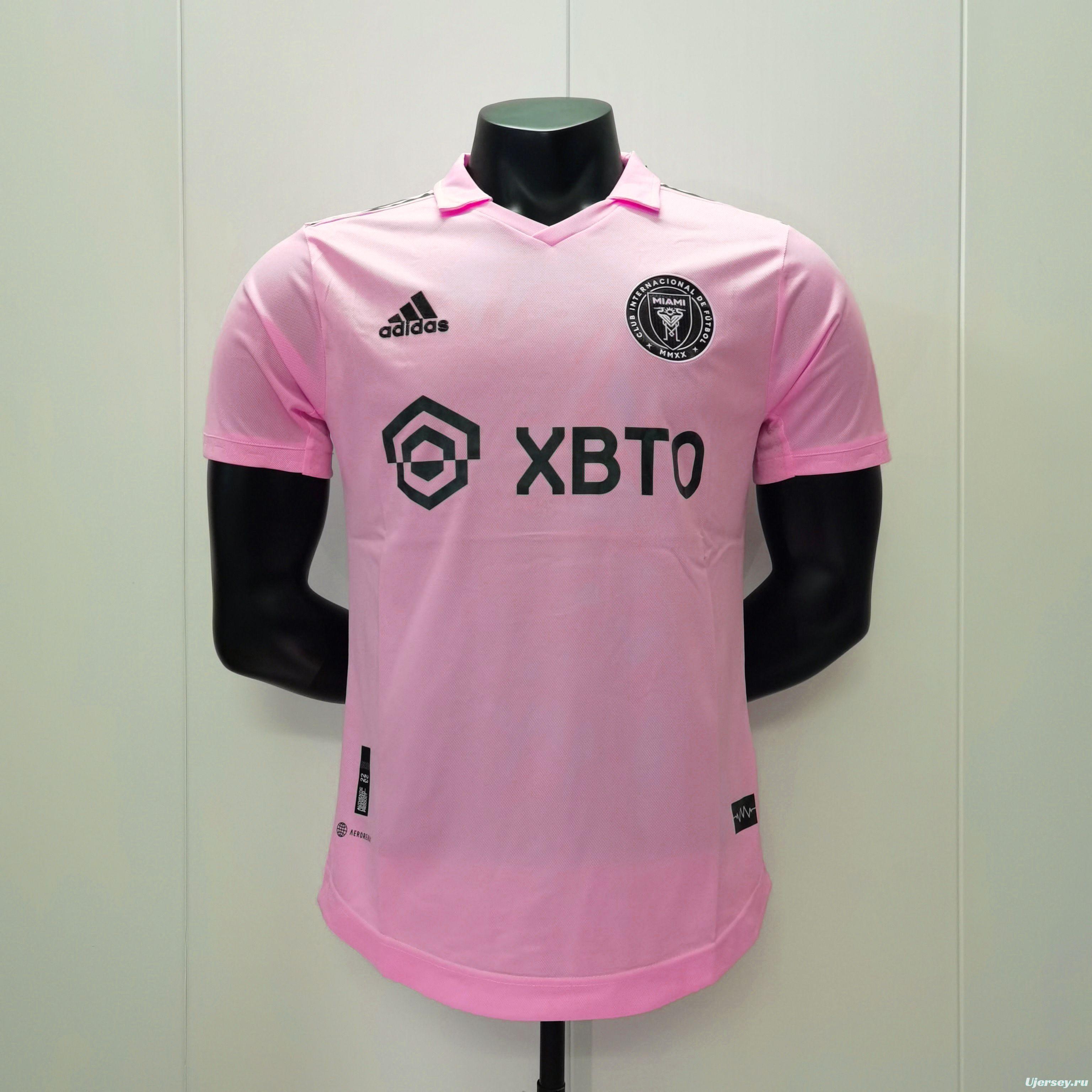 Player Version 23/24 Inter Miami Home Pink Jersey